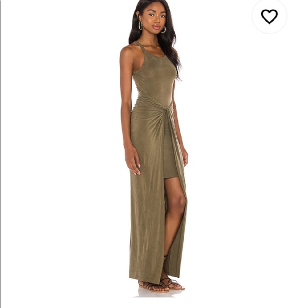 Poshmark AllSaints Sami Dress - Utility Green Sz 2